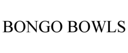 BONGO BOWLS trademark