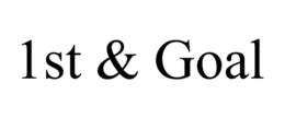 1ST & GOAL trademark