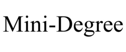 MINI-DEGREE trademark
