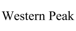 WESTERN PEAK trademark