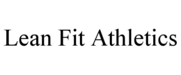 LEAN FIT ATHLETICS trademark