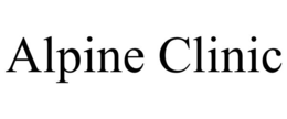 ALPINE CLINIC trademark