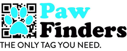 PAW FINDERS THE ONLY TAG YOU NEED. trademark