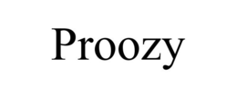 PROOZY trademark