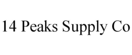 14 PEAKS SUPPLY CO trademark
