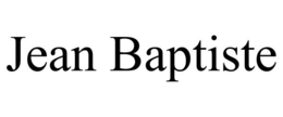 JEAN BAPTISTE trademark