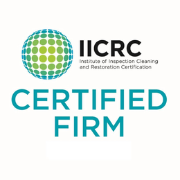 IICRC INSTITUTE OF INSPECTION CLEANING AND RESTORATION CERTIFICATION CERTIFIED FIRM trademark