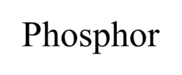 PHOSPHOR trademark