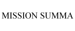 MISSION SUMMA trademark
