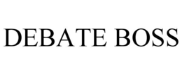 DEBATE BOSS trademark