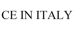 CE IN ITALY trademark