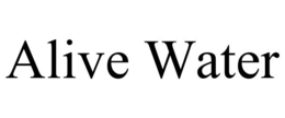 ALIVE WATER trademark
