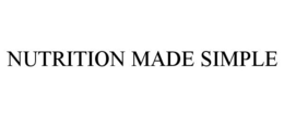 NUTRITION MADE SIMPLE trademark