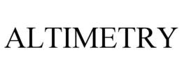 ALTIMETRY trademark