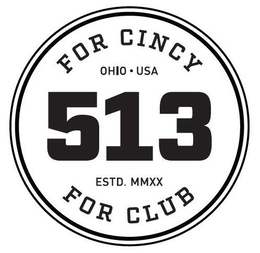 FOR CINCY OHIO · USA 513 ESTD. MMXX FORCLUB trademark