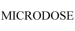 MICRODOSE trademark
