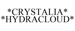 *CRYSTALIA* *HYDRACLOUD* trademark