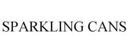 SPARKLING CANS trademark