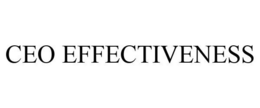 CEO EFFECTIVENESS trademark