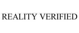 REALITY VERIFIED trademark