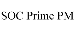 SOC PRIME PM trademark