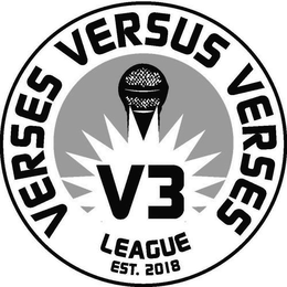 V3 LEAGUE EST. 2018 VERSES VERSUS VERSES trademark