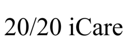 20/20 ICARE trademark
