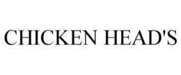 CHICKEN HEAD'S trademark