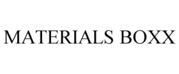 MATERIALS BOXX trademark