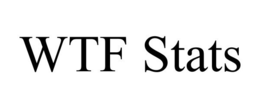 WTF STATS trademark