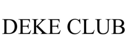 DEKE CLUB trademark