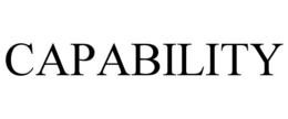 CAPABILITY trademark