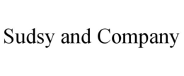 SUDSY AND COMPANY trademark