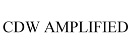 CDW AMPLIFIED trademark