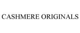 CASHMERE ORIGINALS trademark