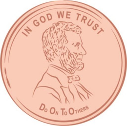 IN GOD WE TRUST DO ON TO OTHERS trademark