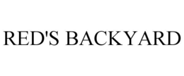 RED'S BACKYARD trademark