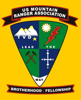US MOUNTAIN RANGER ASSOCIATION BROTHERHOOD FELLOWSHIP TVD LEAD THE WAY trademark
