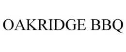 OAKRIDGE BBQ trademark