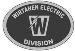 WIRTANEN ELECTRIC DIVISION W trademark