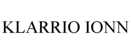 KLARRIO IONN trademark