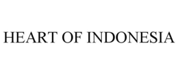 HEART OF INDONESIA trademark
