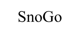 SNOGO trademark