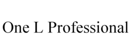 ONE L PROFESSIONAL trademark