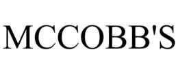 MCCOBB'S trademark