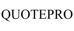 QUOTEPRO trademark