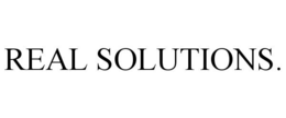 REAL SOLUTIONS. trademark