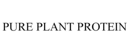 PURE PLANT PROTEIN trademark