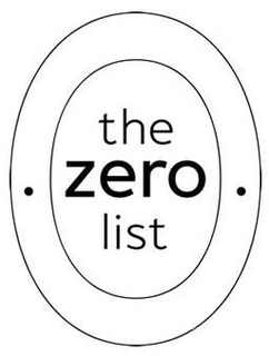 THE ZERO LIST trademark