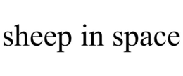 SHEEP IN SPACE trademark